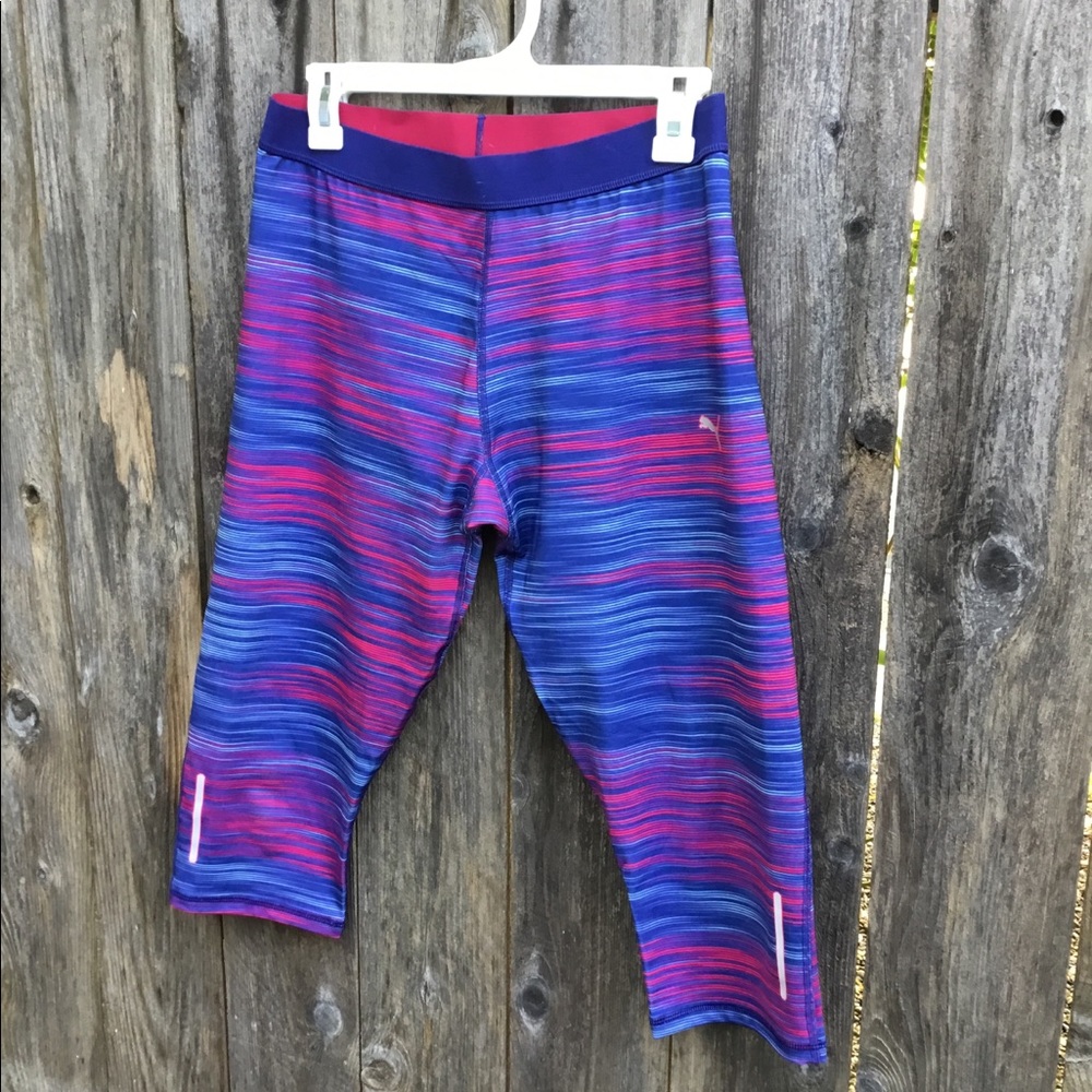 Puma striped Capri leggings - Picture 3 of 4